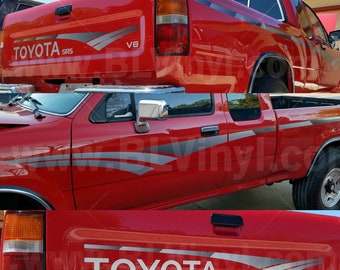 Printed Silver 1992 SR5 V6 4x4 Pickup Graphics (v1.0)