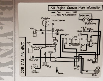 Vacuum Diagram 22re - Data Diagram Medis