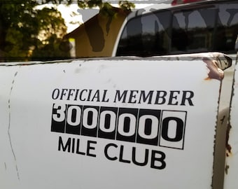 Miembro oficial del Club de las Cien Mil Millas