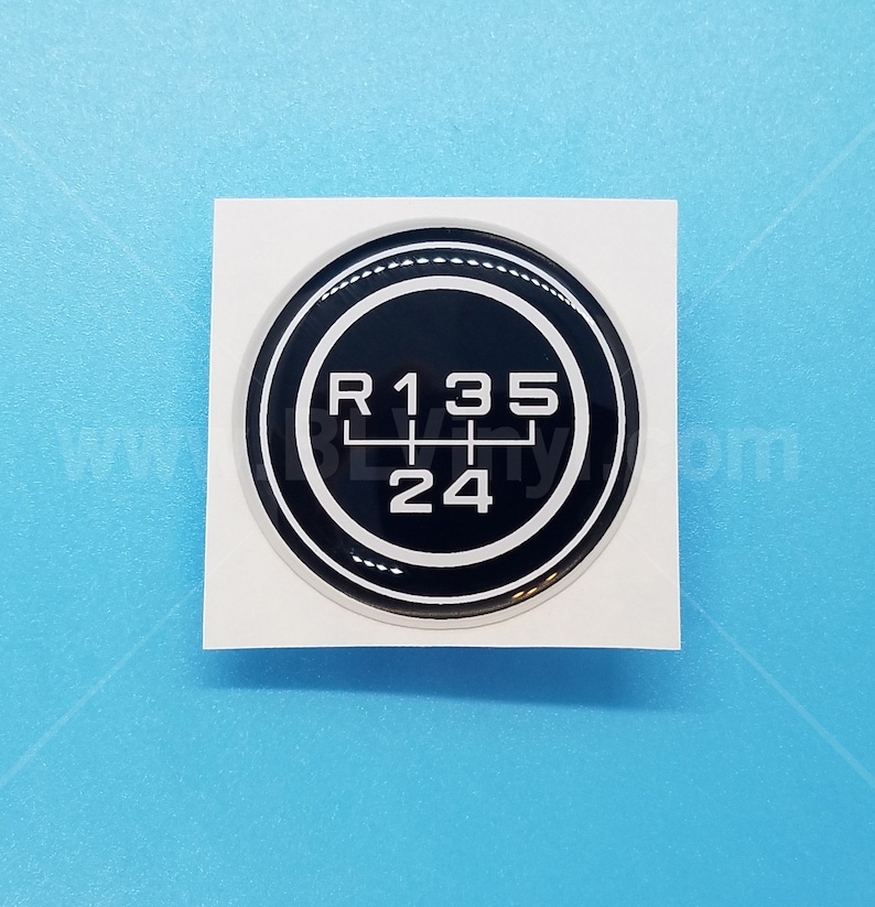 Assorted Shift Pattern Decals - Etsy