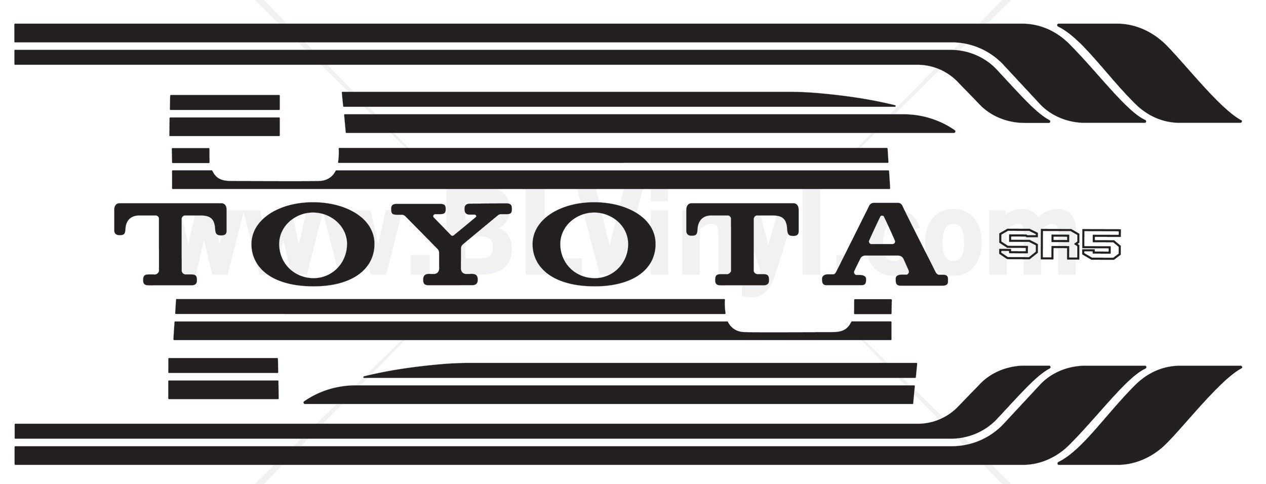 1975-1976 SR5 Sport Truck Decal Kit W/ Tailgate - Etsy