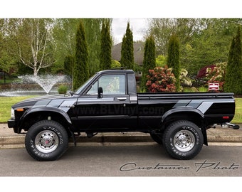 1981-1983 SR5 Stripe Kit w/ Tailgate (Short Bed, 4x4)