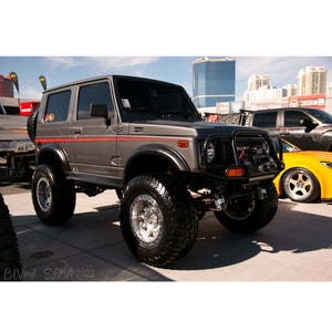 1986-1995 Suzuki Samurai JX Graphics (Shipped as Single Sheet, Trim Before Install)