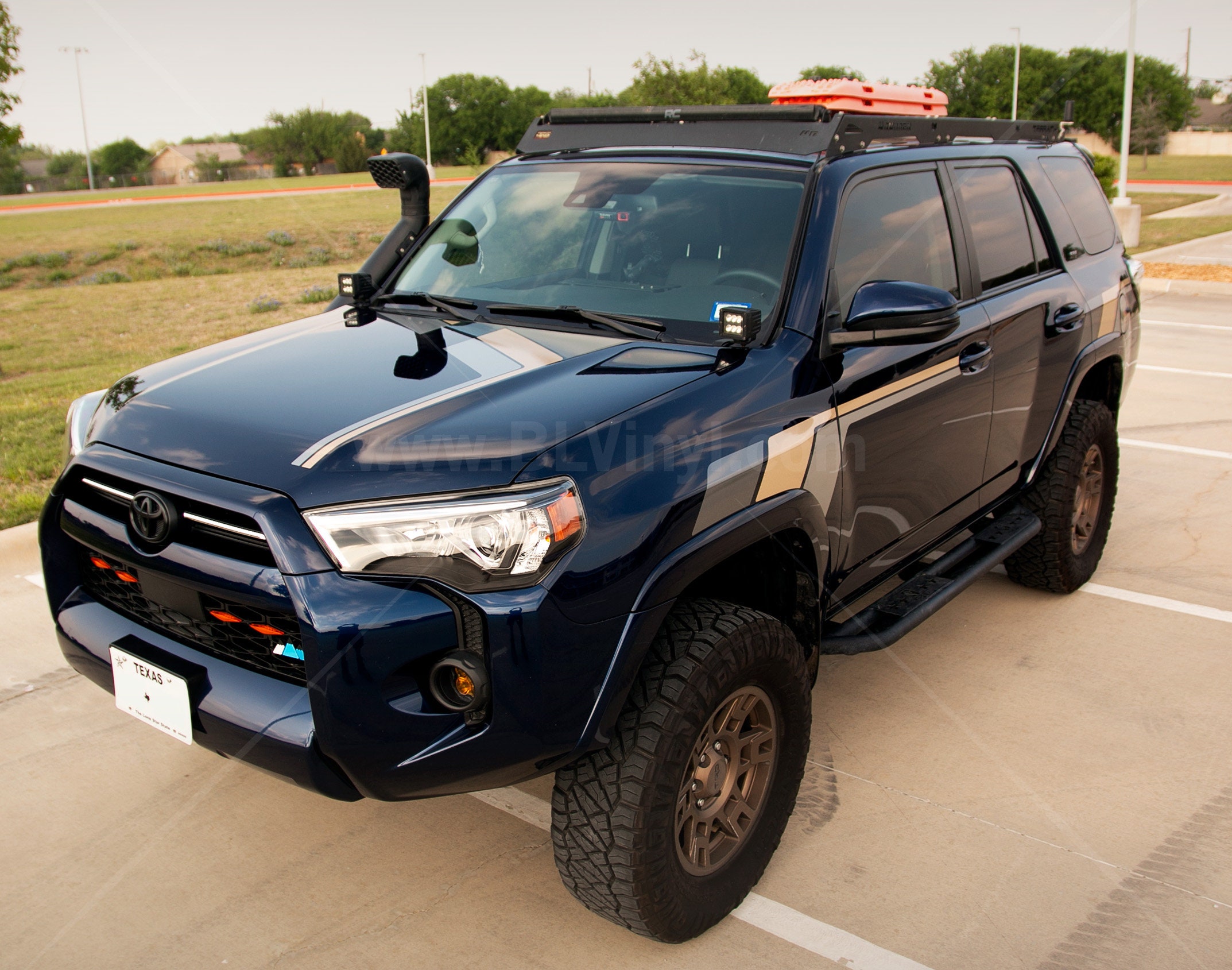 SR5 4x4 Decals, Retrofitted for Multiple 4Runner Generations