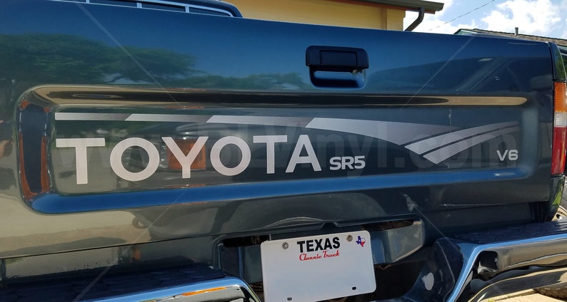 Printed Silver 1992 SR5 V6 4x4 Pickup Graphics (v1.0) - Etsy