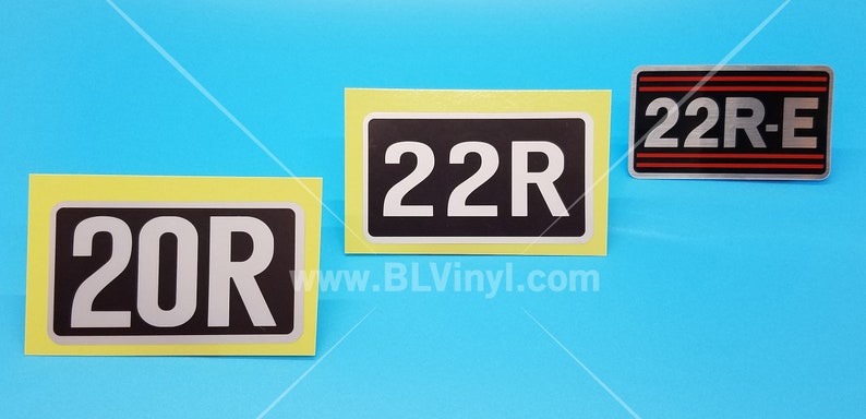 Valve Cover Decals, Part 1 - Etsy