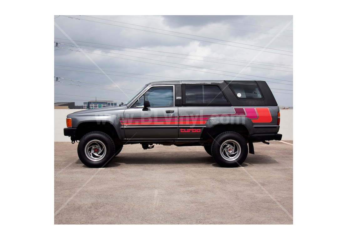 1984-1989 Hilux Surf Decal Kit - Etsy Hong Kong