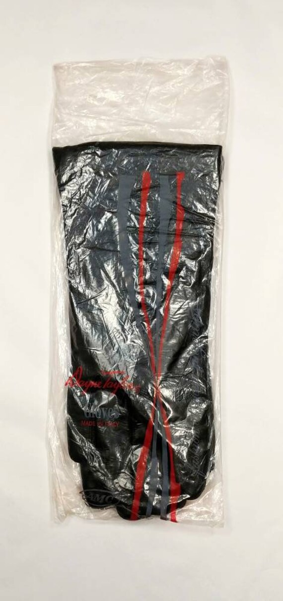 Dayne Taylor Black Leather Gloves ~ Size 8