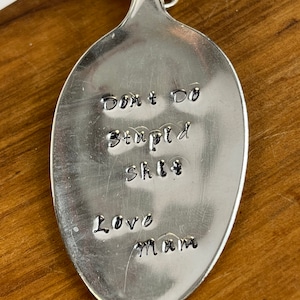 Llavero de cuchara personalizado, regalo divertido para graduados, regalo para conductores noveles