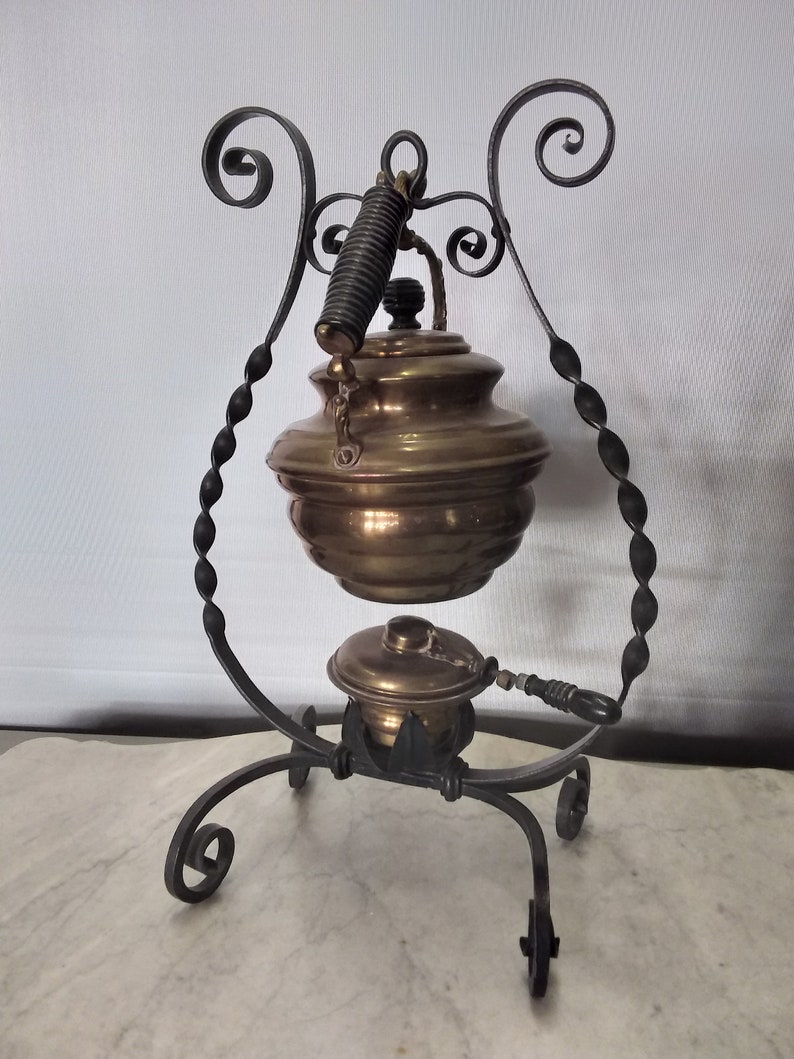 Stand Each Set is 259.95 teapot wstand FREE Shipping Choice 1 of 3 Different Sets Warmer 1800/'s Brass Tea Pot All 3 sets for 725.00,