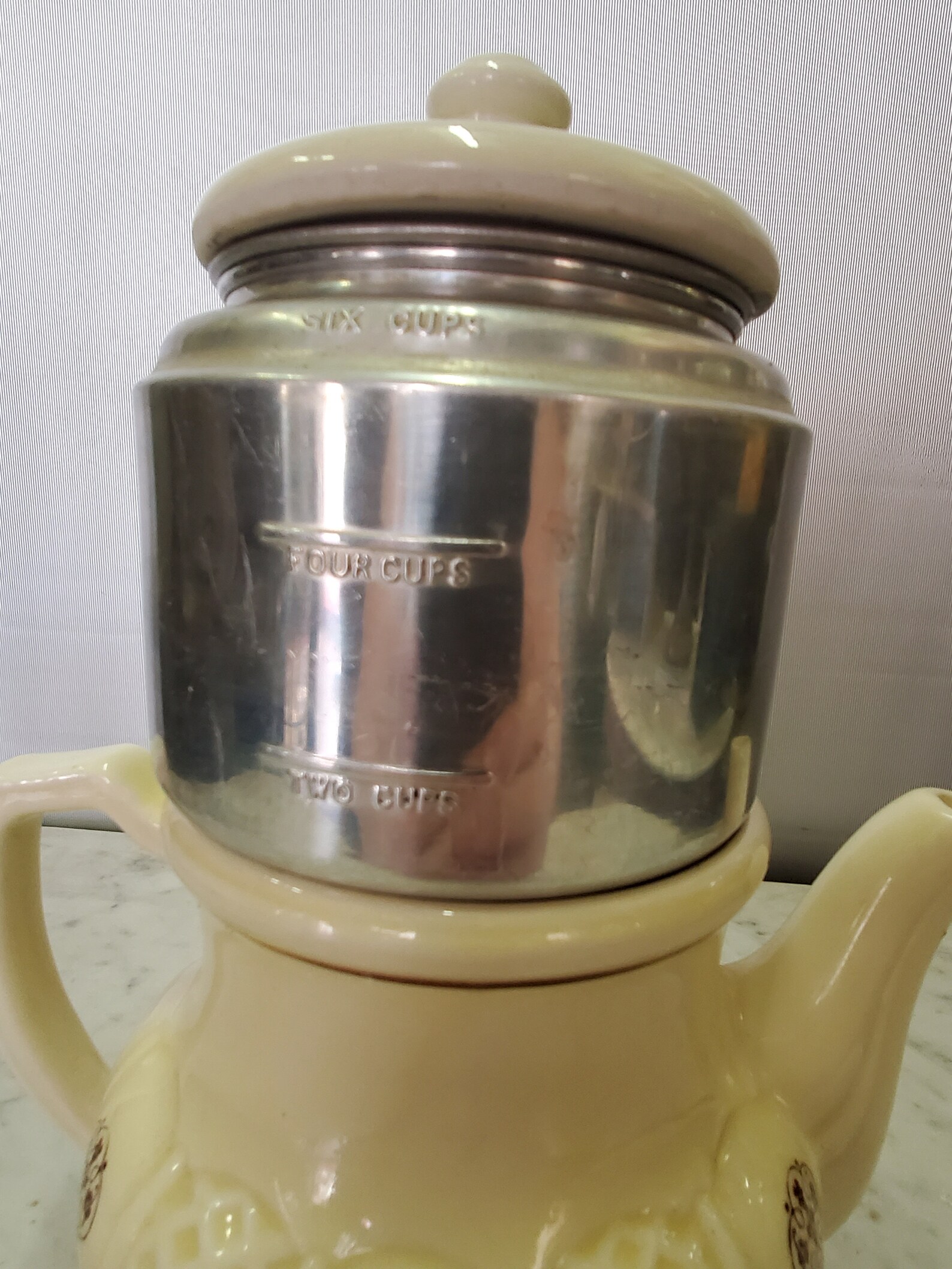 1930's Steeping Tea Pot Medida 2/4/6 Tazas de té Etsy