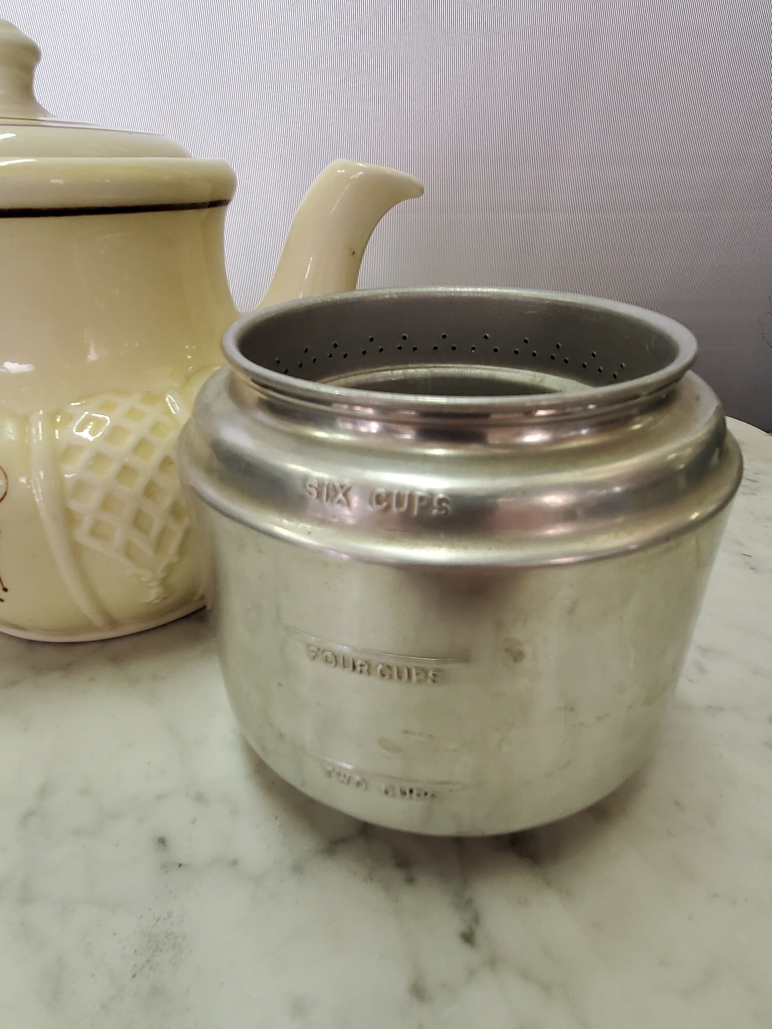 1930's Steeping Tea Pot Medida 2/4/6 Tazas de té Etsy