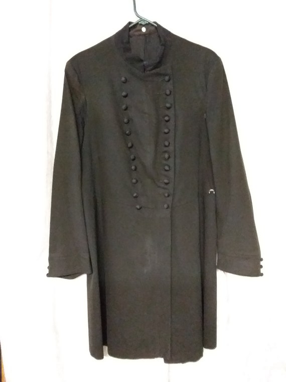 double lapel frock coat