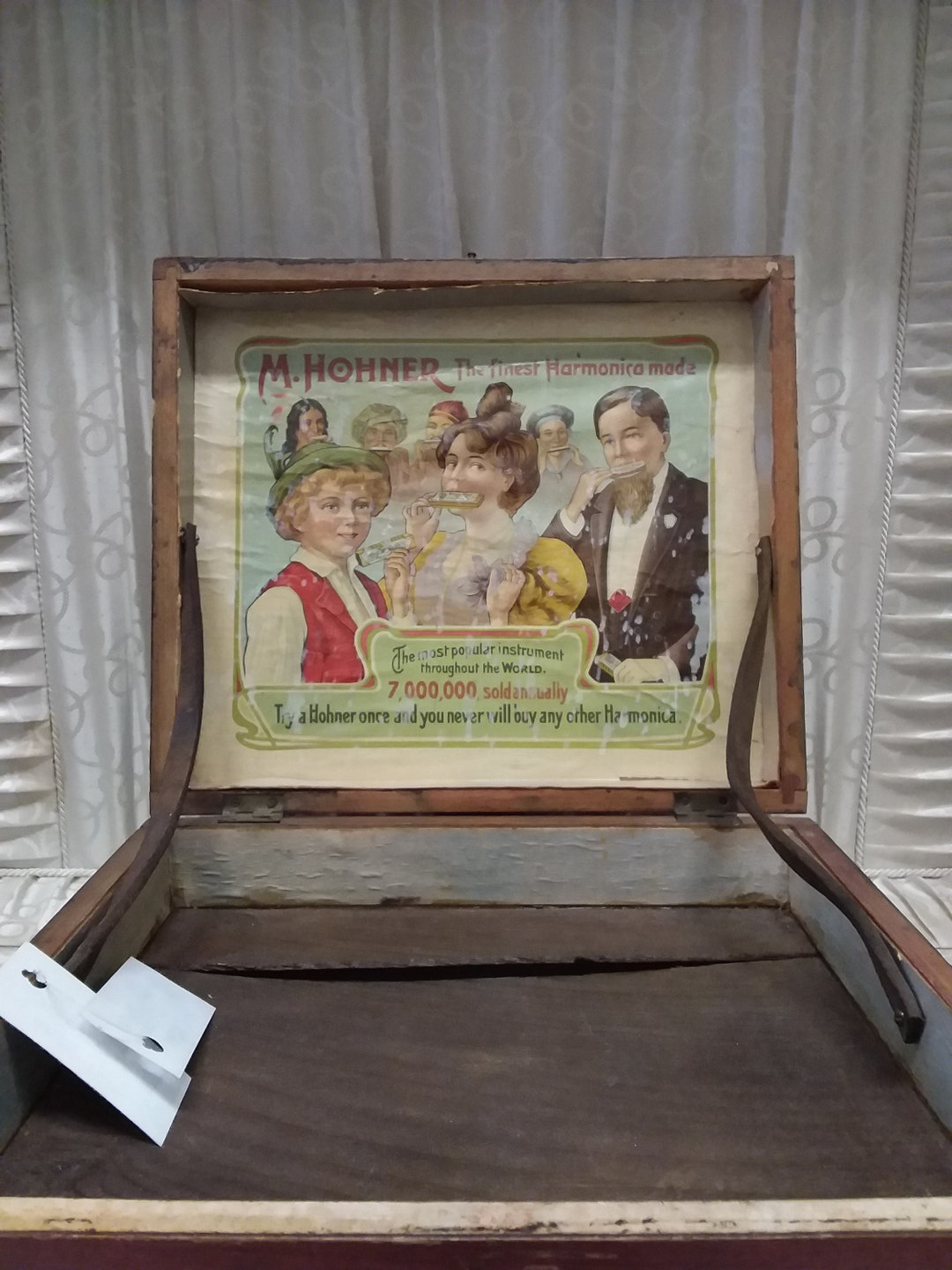M. Hohner's World Renowned Harmonica Store Display Box Ca. Etsy