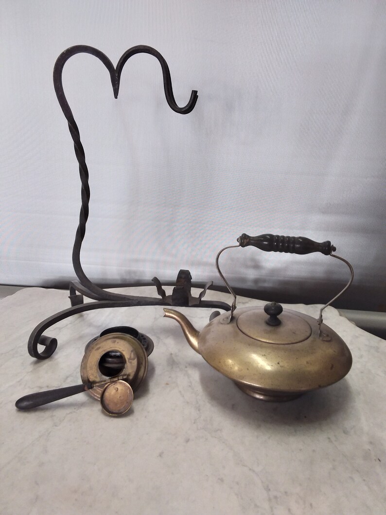 Stand Each Set is 259.95 teapot wstand FREE Shipping Choice 1 of 3 Different Sets Warmer 1800/'s Brass Tea Pot All 3 sets for 725.00,