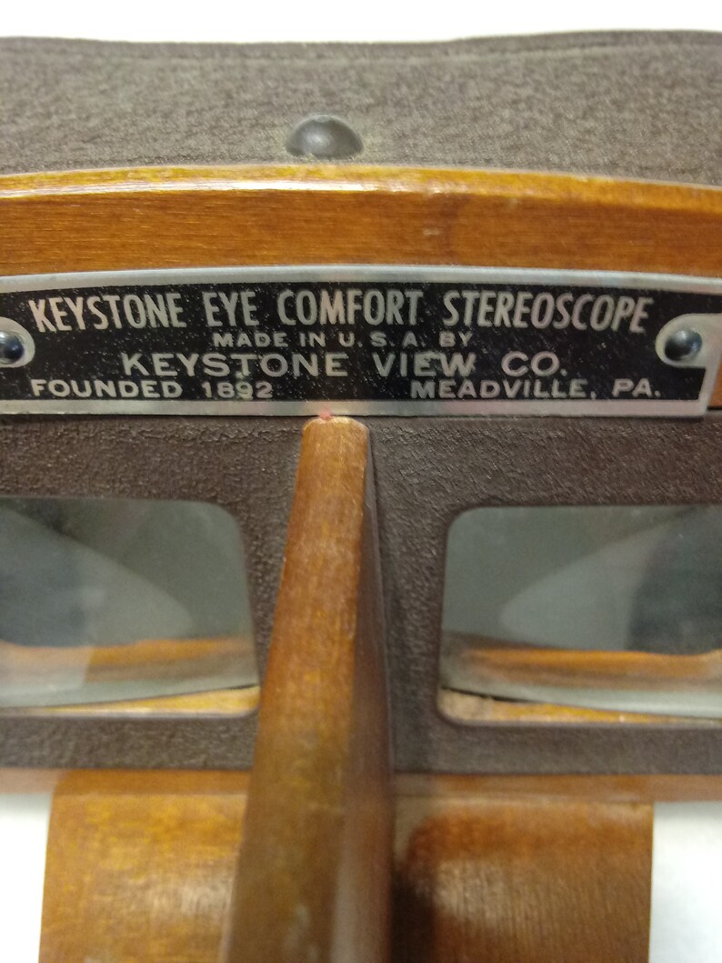 Keystone Eye Comfort Optomotrists Stereoscope w/Testing and Etsy