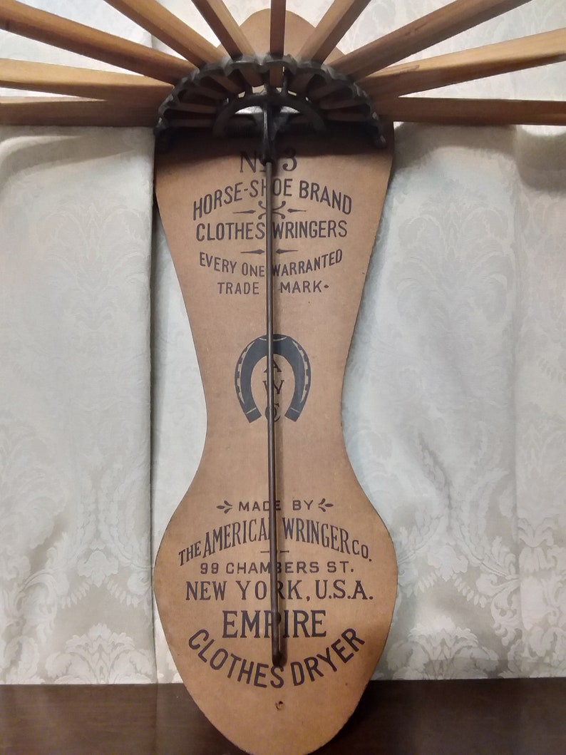 No. 3 Horseshoe Brand Clothes Dryer Everyone Warranteed Etsy