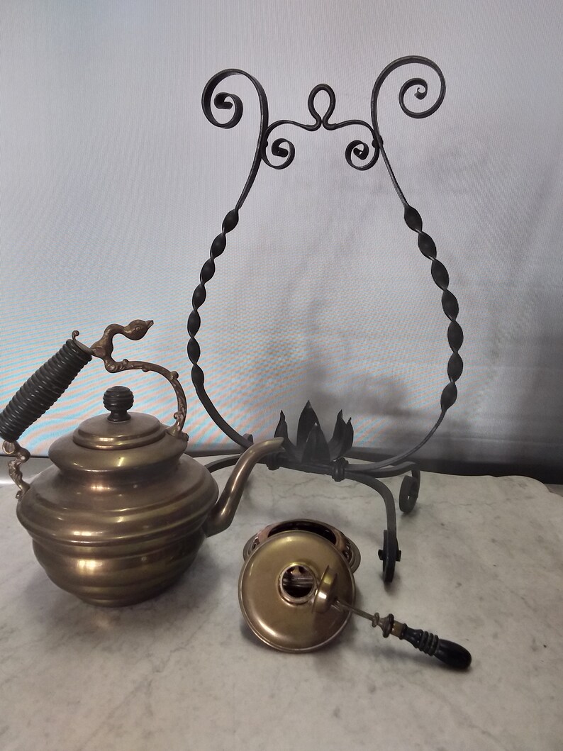 Stand Each Set is 259.95 teapot wstand FREE Shipping Choice 1 of 3 Different Sets Warmer 1800/'s Brass Tea Pot All 3 sets for 725.00,