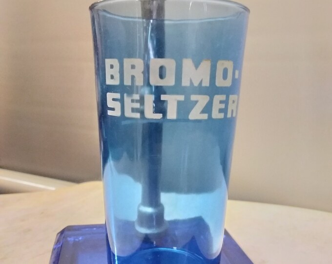 Pharmacy, Soda Fountain, Drug Counter Bromo Seltzer Dispenser, 1920's, Original Device, Original