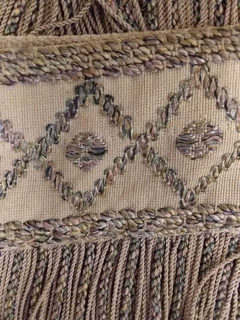 Ca 1920/'s Fringed Valance
