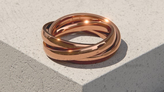9ct gold russian wedding ring sale