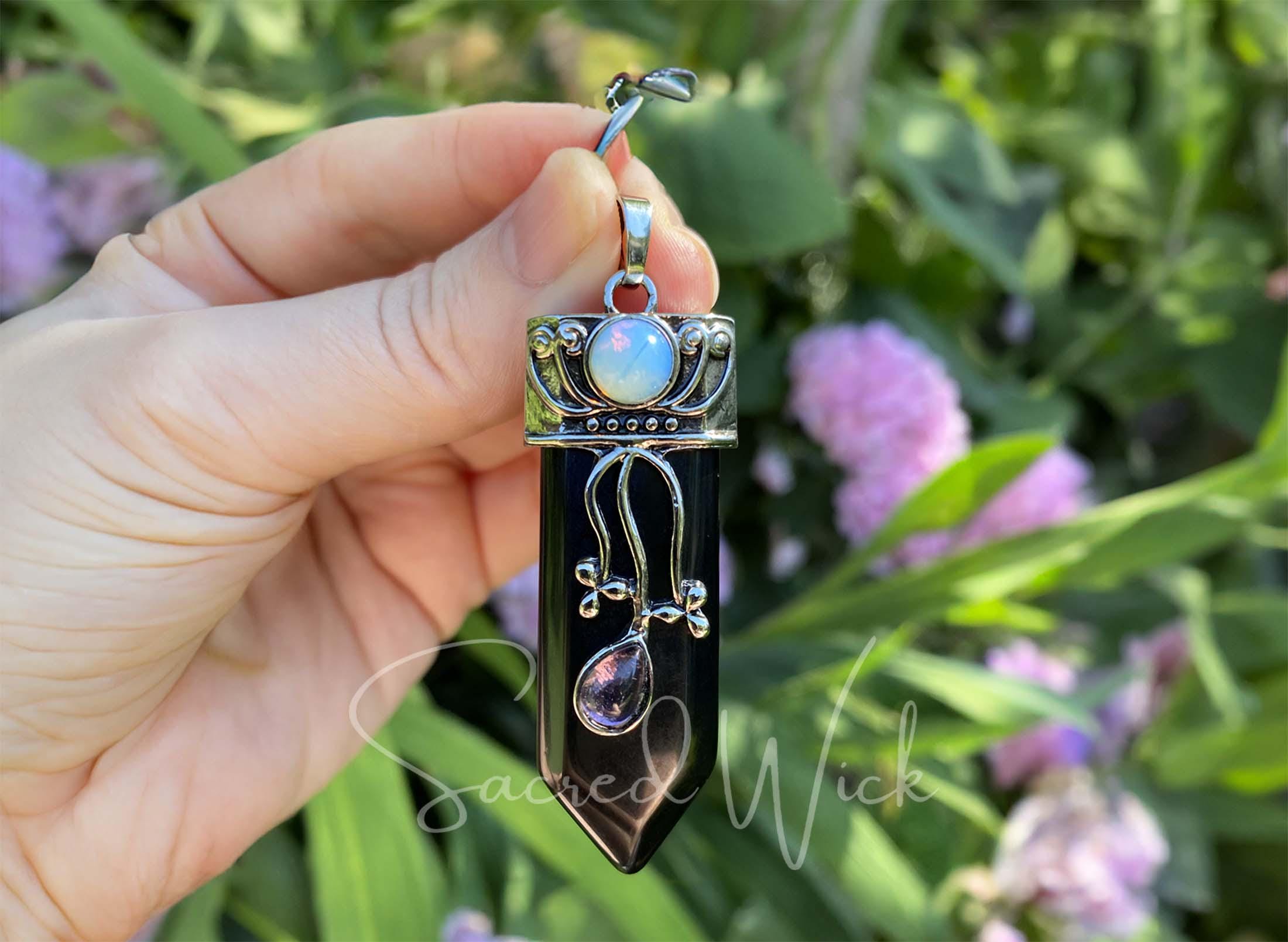 【um】amulet Onyx necklace オニキスネックレス amulet Onxy neclace｜LORO(ロロ)公式通販