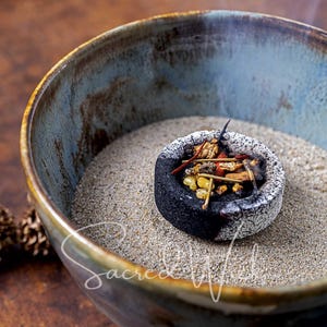 Incense Ocean Sand in Ten Colors to Choose from Handmade for Incense Burners, Color Spells, Resin Incense, Incense Sticks, Cones, Dhoop, Koh