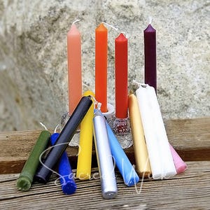 Complete Mini Spell Candle Set - 23 Colors for Spells, Candle Magick, Rituals, Ceremony, Witch&#39;s Altar, Wicca Spells, Healing, Cleansing
