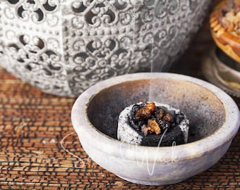 Resina de mirra para incienso, protección, magia lunar, emociones, curación, incienso ritual, limpieza energética, empoderamiento, sensualidad, hechizos de amor