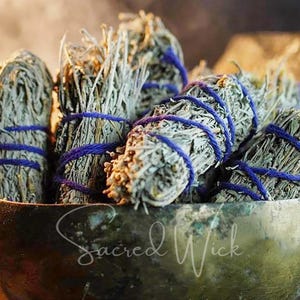 Desert Sage Smudge Kleine Stick Bündel für Entfernen Negativer Energie, Reinigung, Schutz, Innere Stärke, Aufbauend, Weisheit, Ritual
