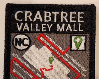 Crabtree Valley Mall trail patch