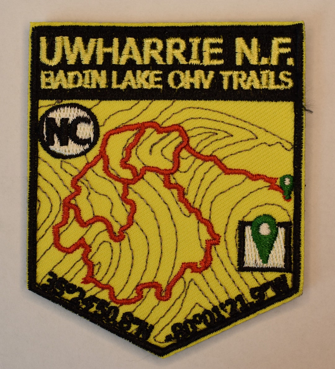 Uwharrie National Forest Trails Patch - Etsy