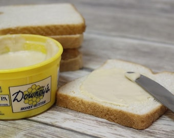 AmishTastes Downey&#39;s All-Natural Honey Butter Variety Pack, Includes Original & Cinnamon Flavors