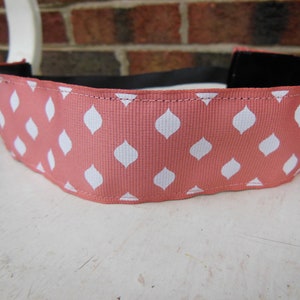 Rose gold no slip headband, wide