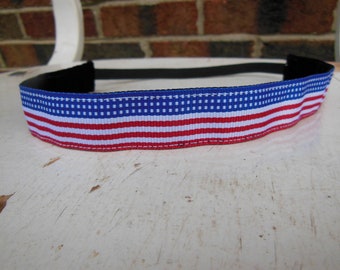 American flag No Slip Headband