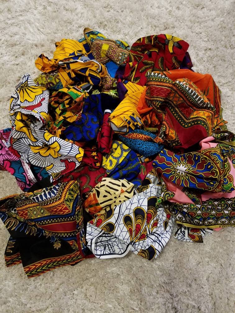 Schrott aus afrikanischen Ankara Stoff Afrikanische Kleidung | Etsy