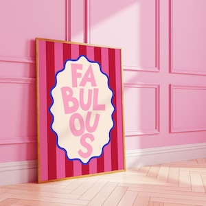 Fabulous striped wavy custom quote | personalised wall print | customised art | typography | A3 A4 8X10 A5 5X7