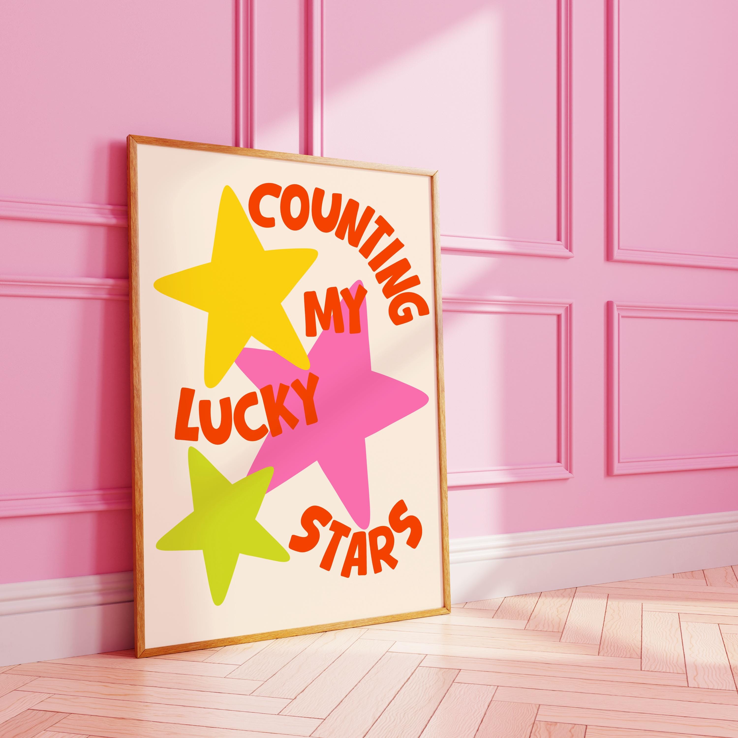 Counting Lucky Stars - Etsy UK