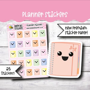 Planer Sticker, Planer Sticker, Planer Zeit, Planer Mädchen, Kawaii Sticker, vertikale Planer