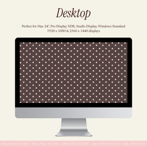 Rosa prickiga tapeter | Estetiska stationära datorer, laptops, Macbook, iPhone, iPad-bakgrunder | Söt minimalistisk digital tapetpaket bild 3