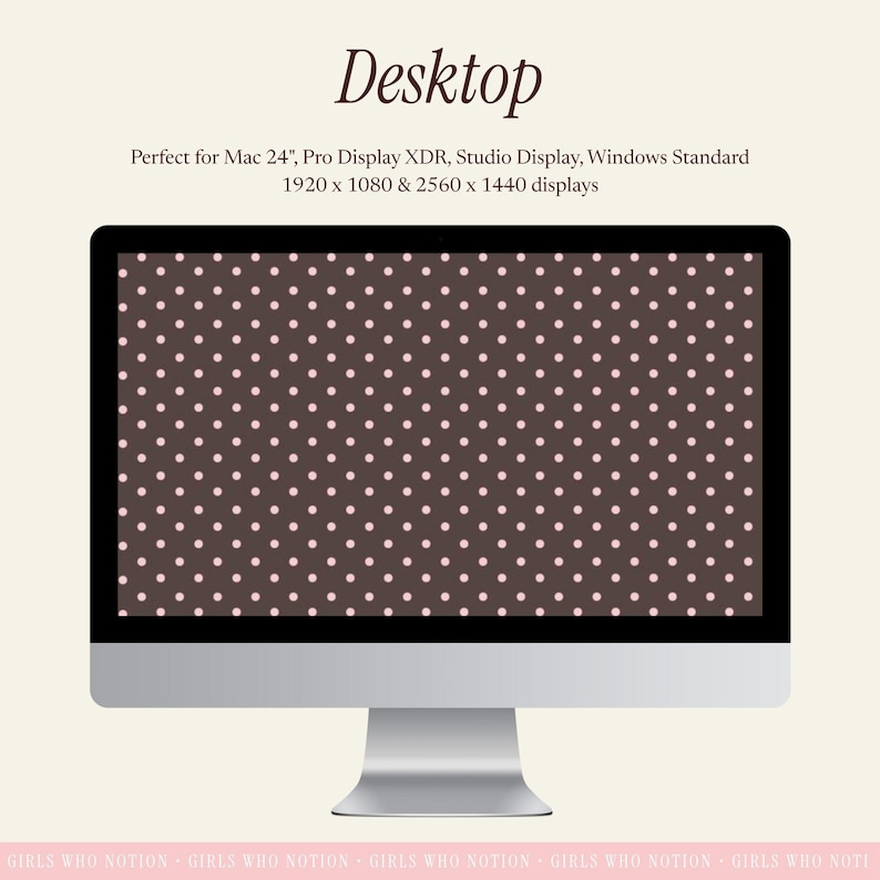Rosa prickiga tapeter | Estetiska stationära datorer, laptops, Macbook, iPhone, iPad-bakgrunder | Söt minimalistisk digital tapetpaket bild 3