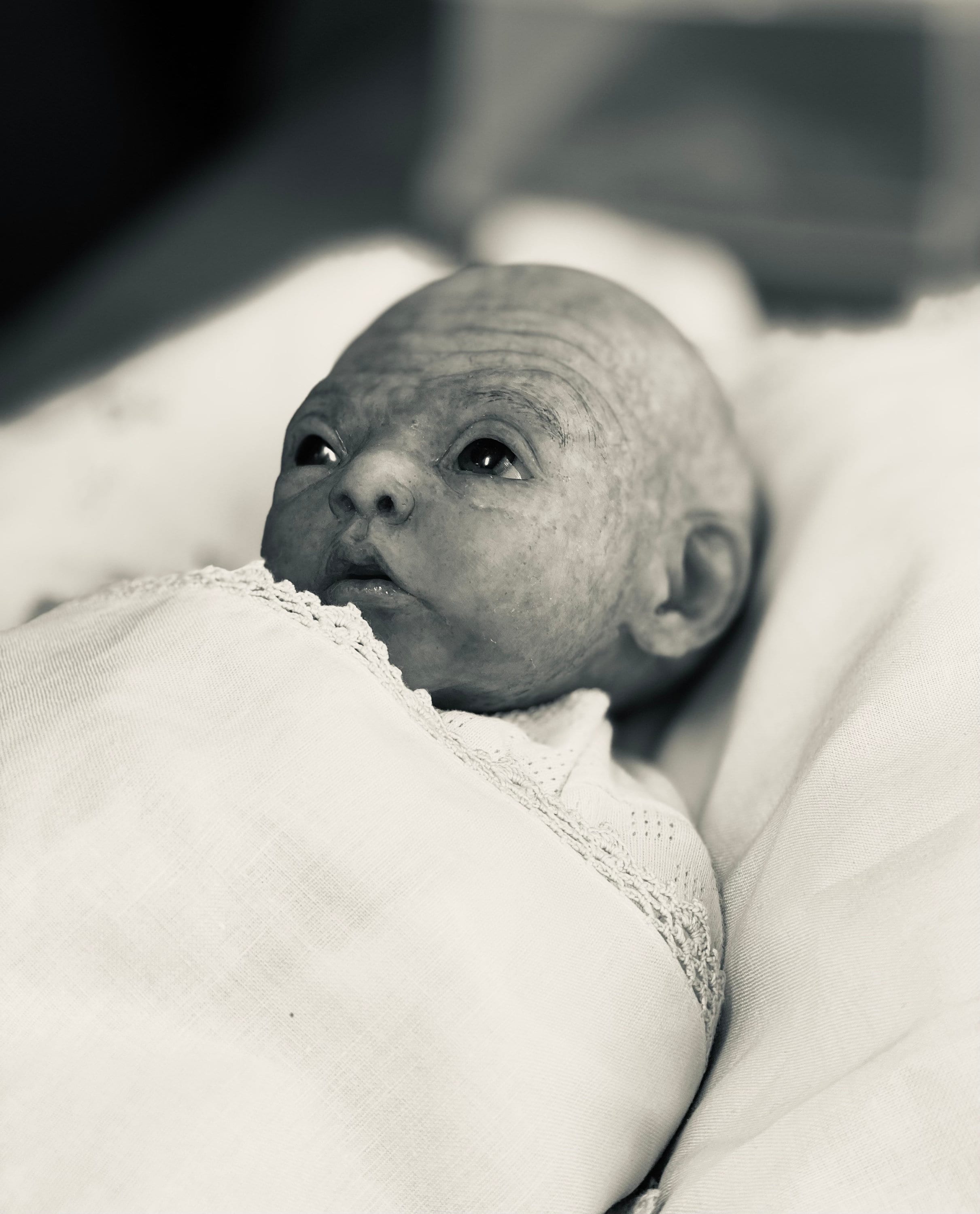 CUSTOM Silicone Cuddle Baby Amelia in Soft Blend (including Non Gender ...