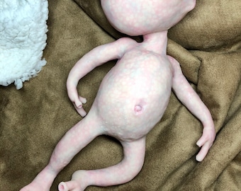 Full body silicone fantasy alien baby Pignoid