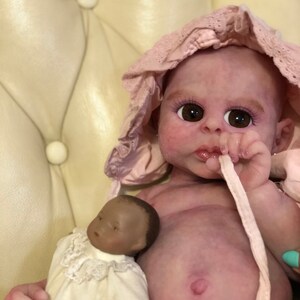 Full body silicone baby girl Rihanna image 10