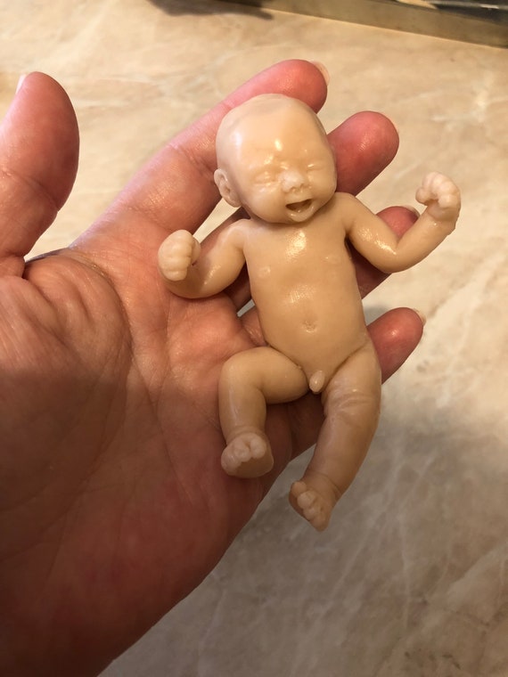 Full Body Mini Silicone Baby Boy Jimmy. 
