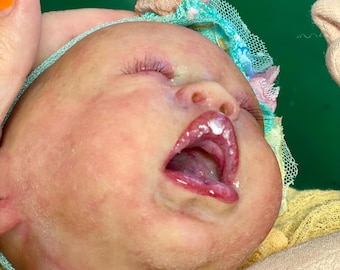 PROTOTYPE silicone cuddle baby doll Romy soft blend platinum cure silicone