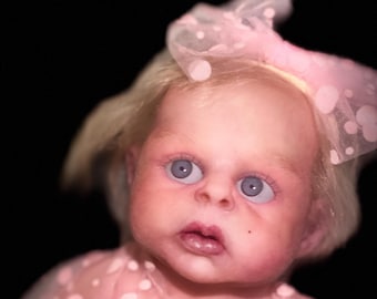 AVAILABLE Full body silicone baby girl Rihanna in soft blend