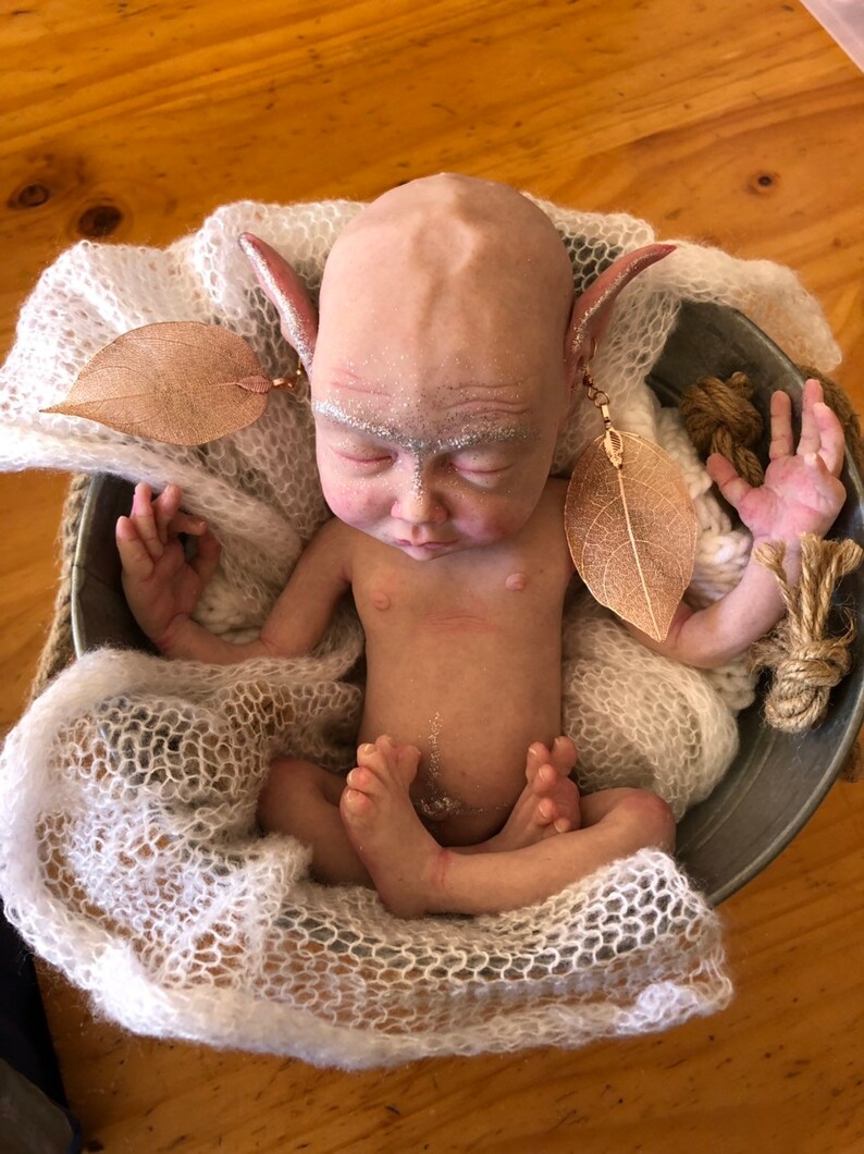 silicone fairy baby