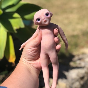 Full body silicone fantasy alien baby girl