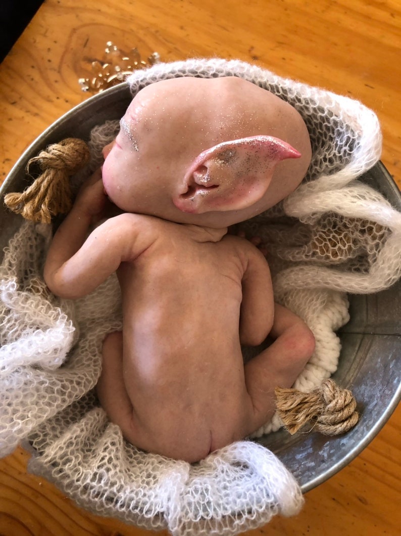 silicone fairy baby